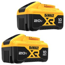 DeWalt DCB210 2 XR 20V Max 10 Ah Lithium Ion Battery Pack 2 Piece burnstools