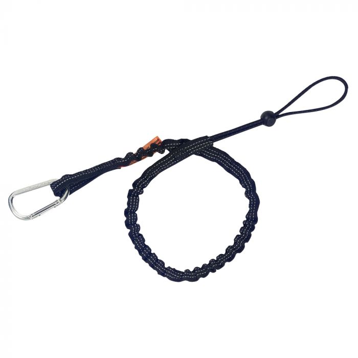 Ergodyne 3100 Squids Single Carabiner Tool Lanyard - Black | burnstools.com