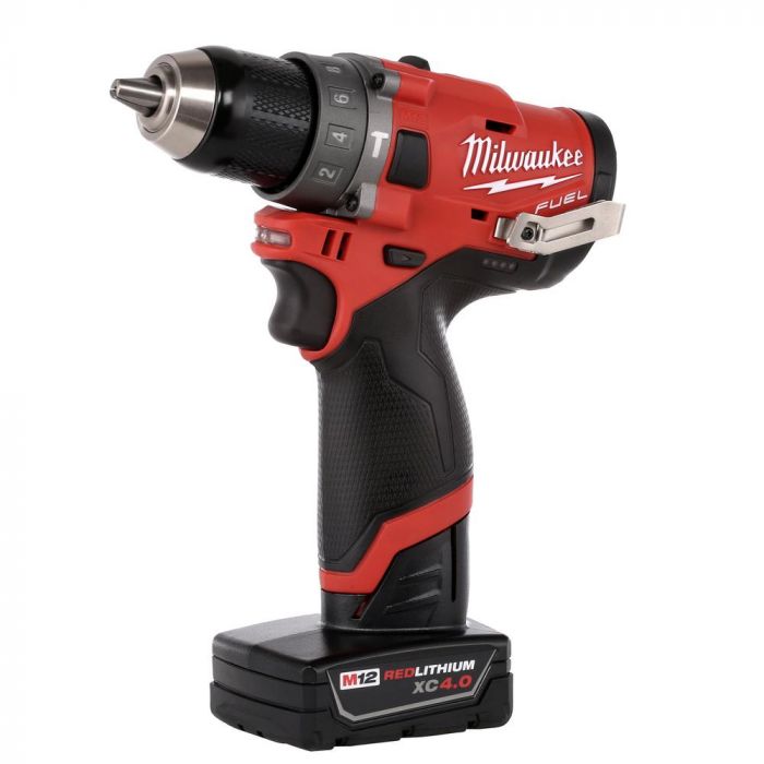 Milwaukee 2598-22 M12 FUEL 12V GEN II Combo Hammer and impact Kit with Battery