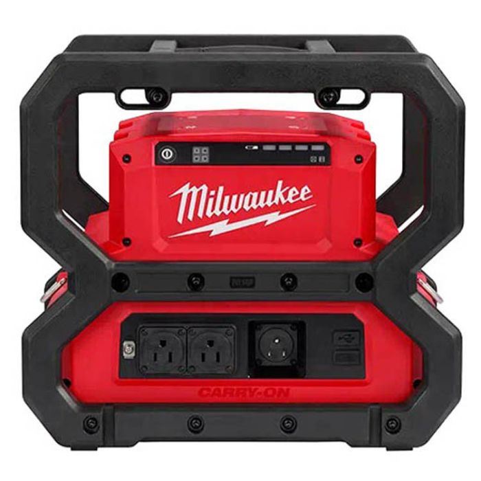 Milwaukee 2845-20 M18 Fuel Carry-On 3600W/1800W Cordless Power Supply ...