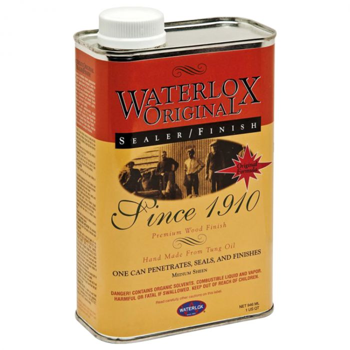 Waterlox Original 44609 Sealer Finish Quart Burnstools Com