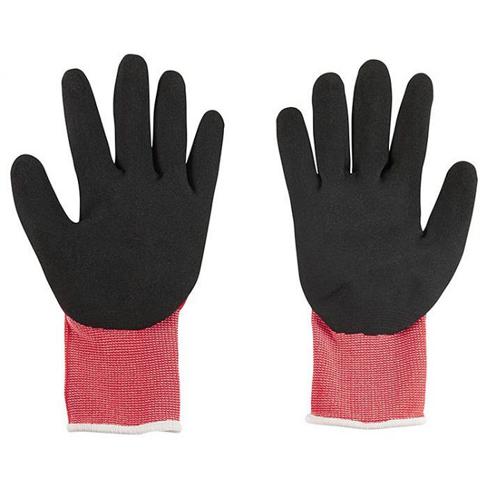 Milwaukee Impact Cut Level 3 Nitrile Dipped Gloves - S