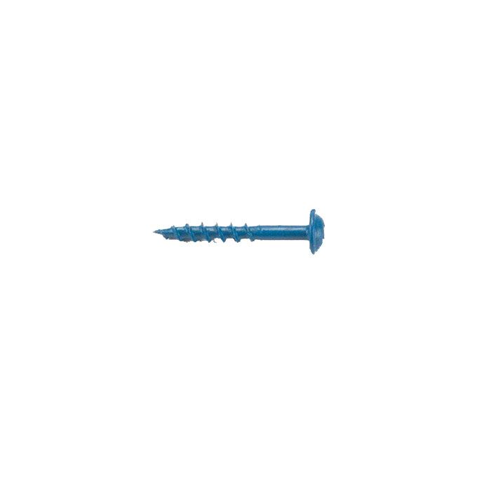 SML-C250B-250 2-1/2 #8 Course Blue-Kote (Weather Resistant) Pocket Hole  Screws, Washer Head, 250/Pack