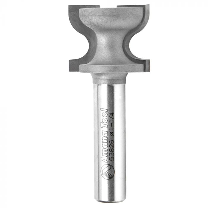 Amana Tool 53826 11/4" Carbide Tipped Window Sill Edge Router Bit