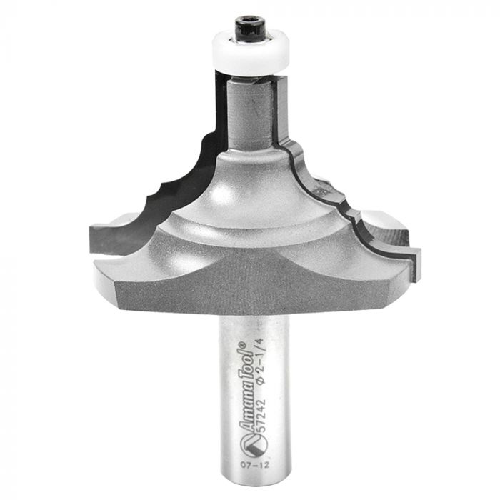Amana Tool 57242 2 1/4" Multi Radius Solid Surface Router Bit