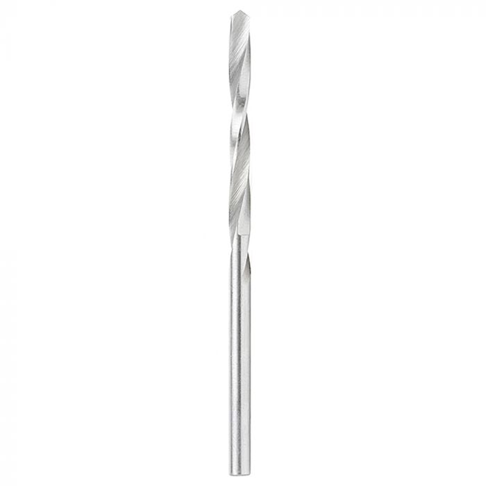 Amana Tool 630102 1/8" High Speed Steel DIN 338 Fully Ground Slow Spiral Drill Bit