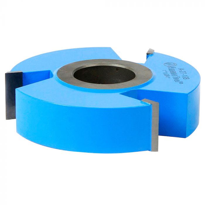 Amana Tool A27108 4" x 1" Carbide Tipped 3Wing HeavyDuty Rabbeting Shaper Cutter