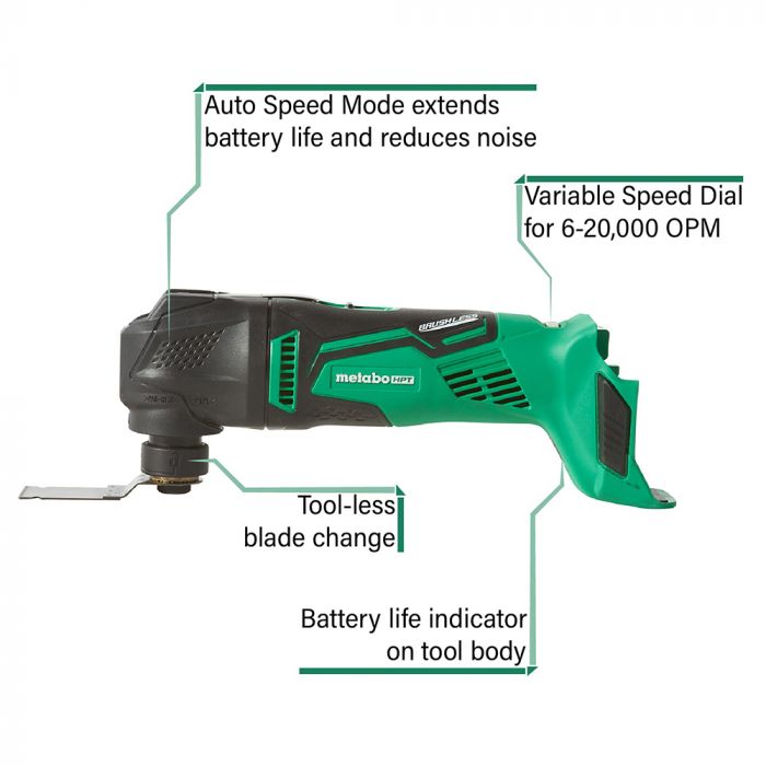 Metabo HPT CV18DBLQ5M 18V Cordless 