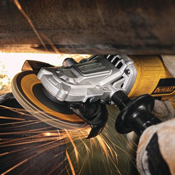 Dewalt flat discount head angle grinder