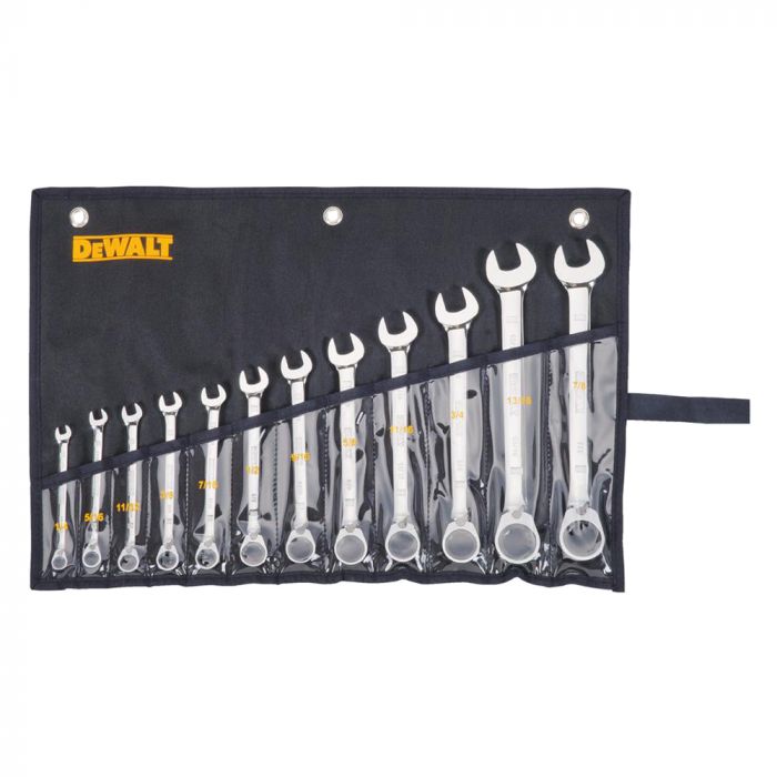 DeWalt DWMT19232 Reversible 12 Piece Ratcheting Wrench Set