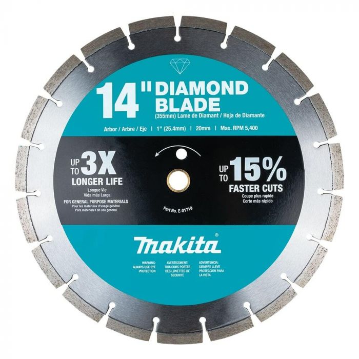 14" General Purpose Segmented Diamond Saw Blade for Concrete & Masonry 