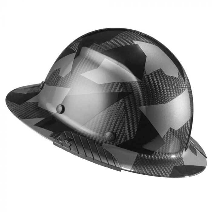 LIFT Safety HDC-20CK Black Camo Dax Carbon Fiber Full Brim Hard Hat