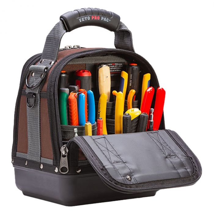 Veto Pro Pac LC Contractor Series Closed Top Hand & Power Tool Bag Carry Case 