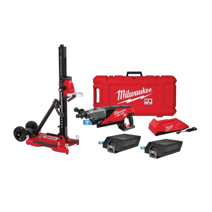 Milwaukee MXF301-2CXS MX Fuel Handheld Core Drill Kit w/ Stand