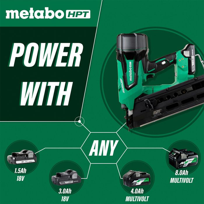 Metabo HPT 339782M 18V Compact 3.0-Amp Hour Lithium Ion Battery