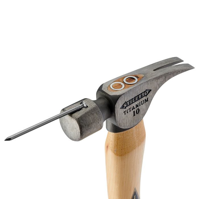 Stiletto FH10C 14.5 Titanium Smooth Face Curved Hammer burnstools