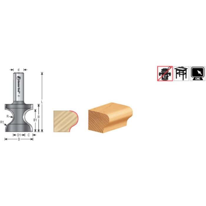 Window Sill Edge Router Bits