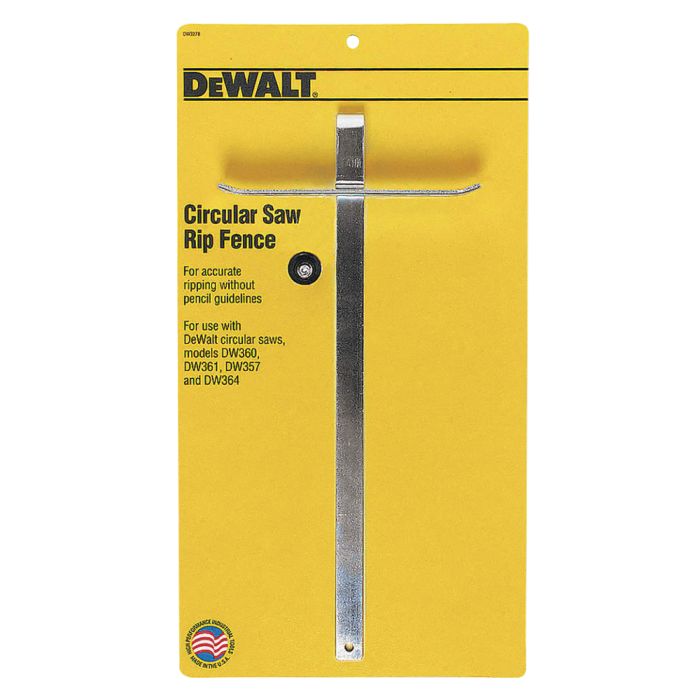 DeWalt DW3278 Circular Saw Rip Fence burnstools