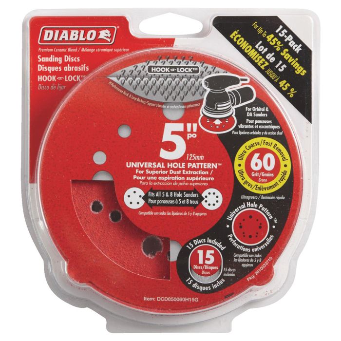 5 inch sanding discs 60 grit hotsell