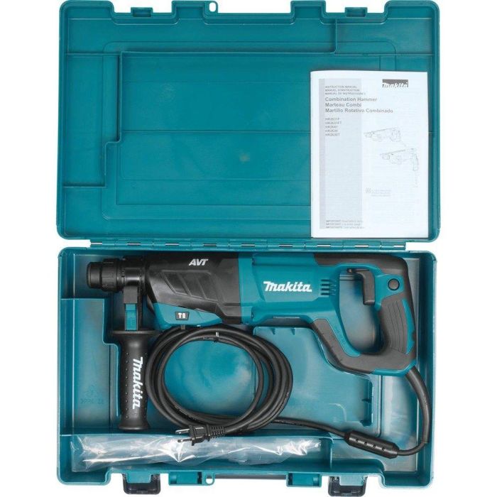 Makita HR2641 AVT 16 5 8 Corded SDS Plus D Handle Rotary Hammer burnstools