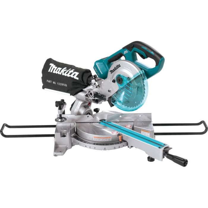 Makita XSL02Z 36V 18V X2 LXT 7 1 2 Cordless Dual Slide Compound Miter Saw Bare Tool burnstools