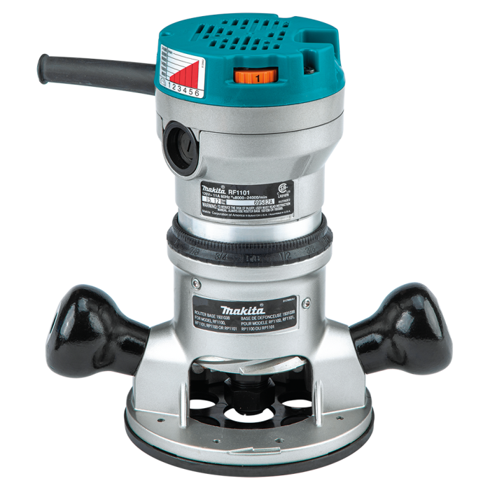 Makita RF1101 2 1 4 Horsepower Corded Router burnstools