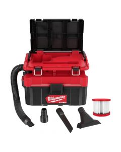 Milwaukee 0970-20 M18 Fuel Packout 18V Cordless 2.5 Gallon Wet/Dry Vacuum
