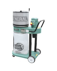 General International 10-030CF M1 1HP Commercial Dust Collector with Canister