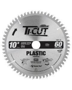 Timberline 10061-30 Ti-Cut 10" x 60 TPI Carbide Tipped Plastic Saw Blade