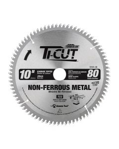 Timberline 10181-30 Ti-Cut 10" x 80T Carbide Tipped Aluminum and Non-Ferrous Saw Blade