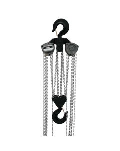 JET 102000 L-100 20-Ton Hand Chain Hoist with Overload Protection 20' Lift