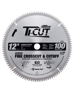 Timberline 12100 Ti-Cut 12" x 100T Fine Crosscut and Cutoff Saw Blade