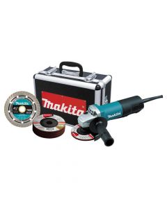 Makita 9557PBX1 4-1/2" Corded Paddle Switch Cut‑Off and Angle Grinder