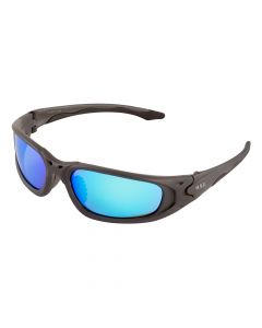 ERB 18017 Exile Gray/Blue Mirror Safety Glasses