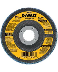 DeWalt DW8310 4-1/2" High Performance Type 29 Flap Disc