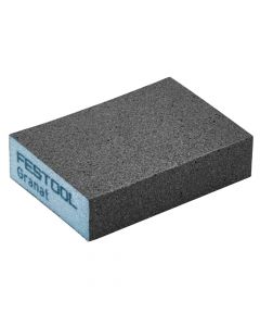 Festool 201080 36 Grit Granat Sanding Block Abrasive Sponge, 6 Piece