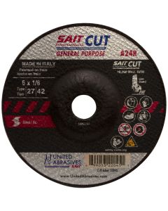 United Abrasives - SAIT 22045 6" A24R General Purpose Cutting Wheel