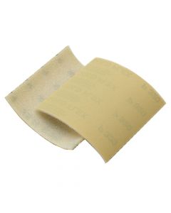 Mirka 23-145-150 Goldflex Soft 4-1/2" x 5-1/2" 150 Grit Abrasive Pad, 200 Piece