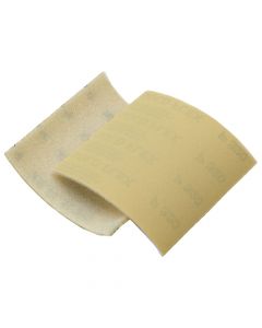 Mirka 23-145-500 Goldflex Soft 4-1/2" x 5-1/2" 500 Grit Abrasive Pad, 200 Piece