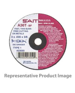 United Abrasives - SAIT 23002 A36 Grit Cut off Wheel