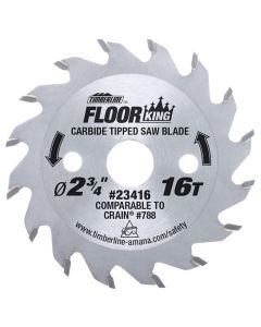 Timberline 23416 2-3/4" x 16 TPI Carbide Tipped Floor King Comparable Saw Blade
