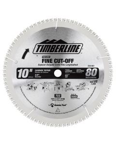 Timberline 250-801 10" x 80 TPI Carbide Tipped Finishing Saw Blade