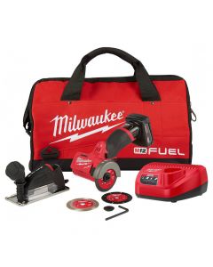 Milwaukee 2522-21XC M12 Fuel 12V 3" Compact Cut Off Tool Kit