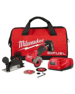 Milwaukee 2522-21XC M12 Fuel 3" 12V Cordless Compact Cut Off Tool Kit
