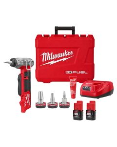 Milwaukee 2532-22 M12 Fuel ProPex 12V Cordless Expander Kit with 1/2" - 1" Rapid Seal Expander Head