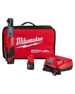 Milwaukee 2557-22 M12 Fuel 3/8" Cordless Ratchet Kit