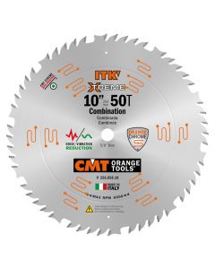 CMT Tools 256.050.10 ITK Xtreme 10" x 50TPI Combination Saw Blade