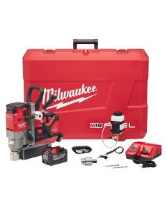 Milwaukee 2787-22HD M18 Fuel 1-1/2" Lithium-Ion Cordless Magnetic Drill Kit, 9.0Ah Batteries