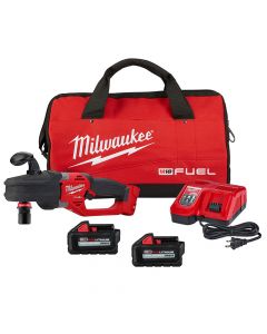 Milwaukee 2808-22 Quik-Lok Fuel M18 Hole Hawg 18V Right Angle Drill Kit