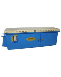 Denray 2896 96" Downdraft Grinding Table with Tube Filtration